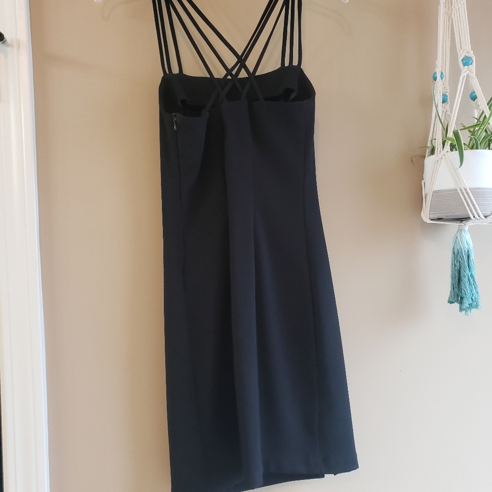 Black Strapped Dress